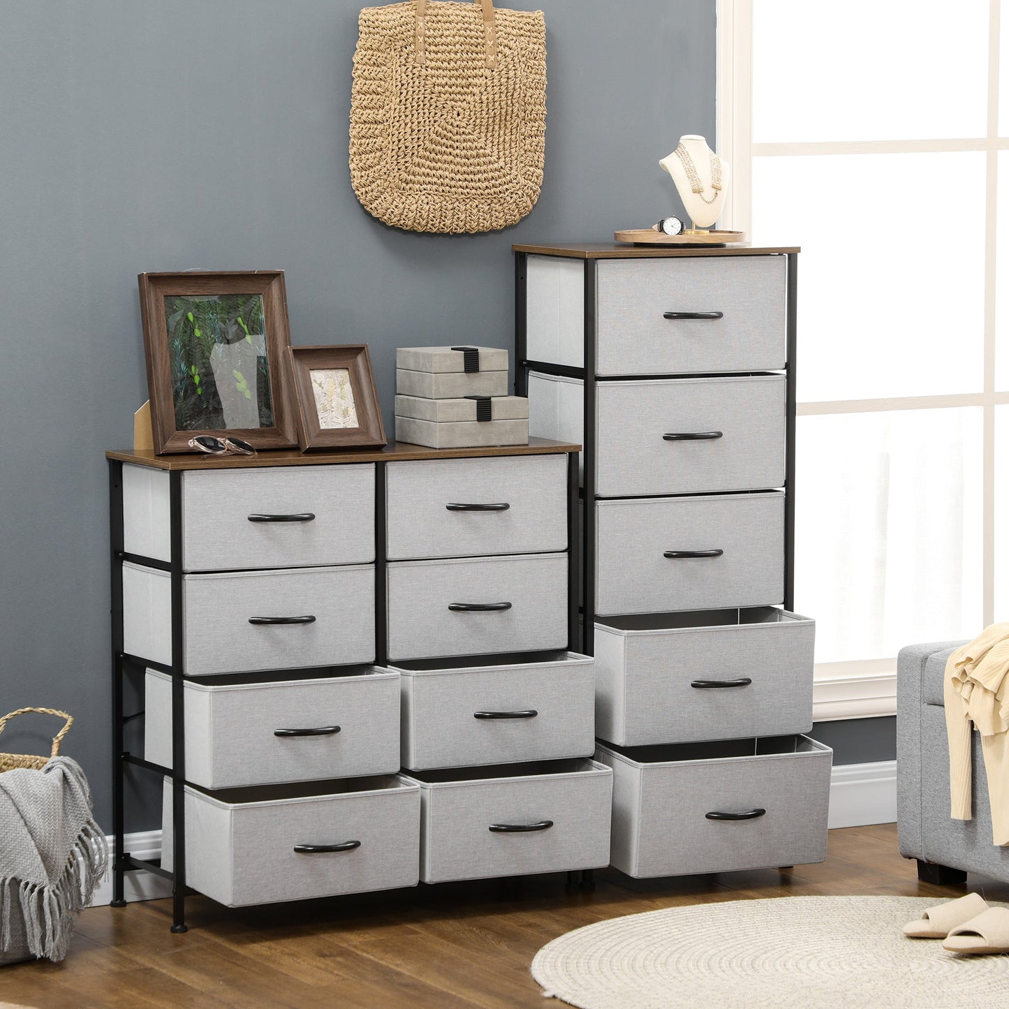 Fabric Chest of Drawers