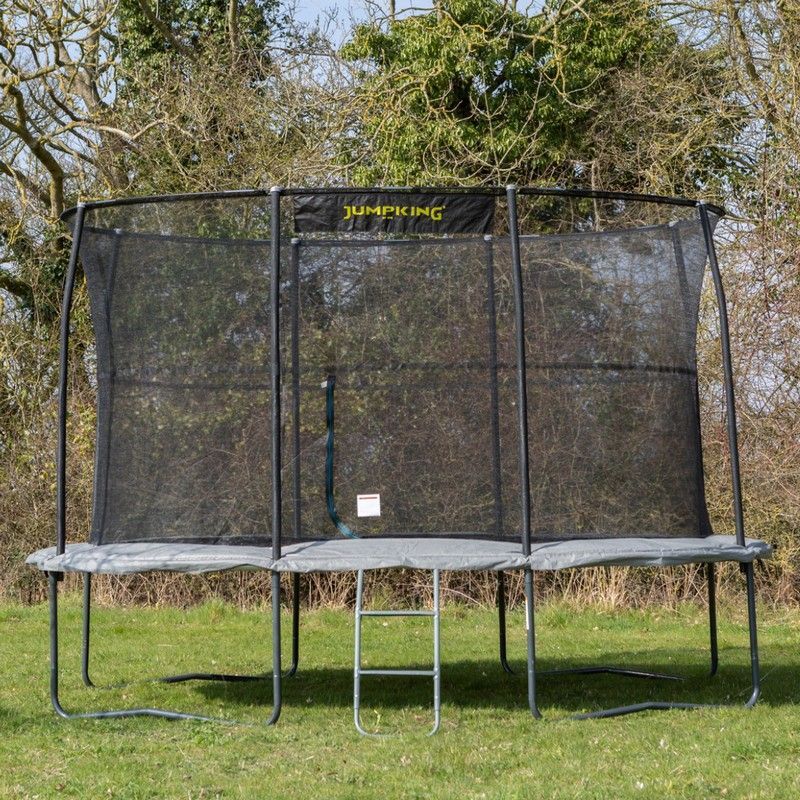 Jumpking 9ft x 13ft Oval Combo Pro Trampoline