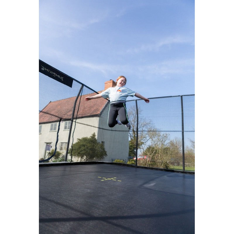 Jumpking 11.5ft x 16ft JumpKing Rectangular Combo Pro Trampoline