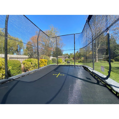 Jumpking 8ft x 12ft JumpKing Rectangular Combo Pro Trampoline