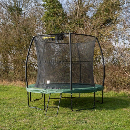 Jumpking 10 ft Round JumpPod Deluxe Trampoline