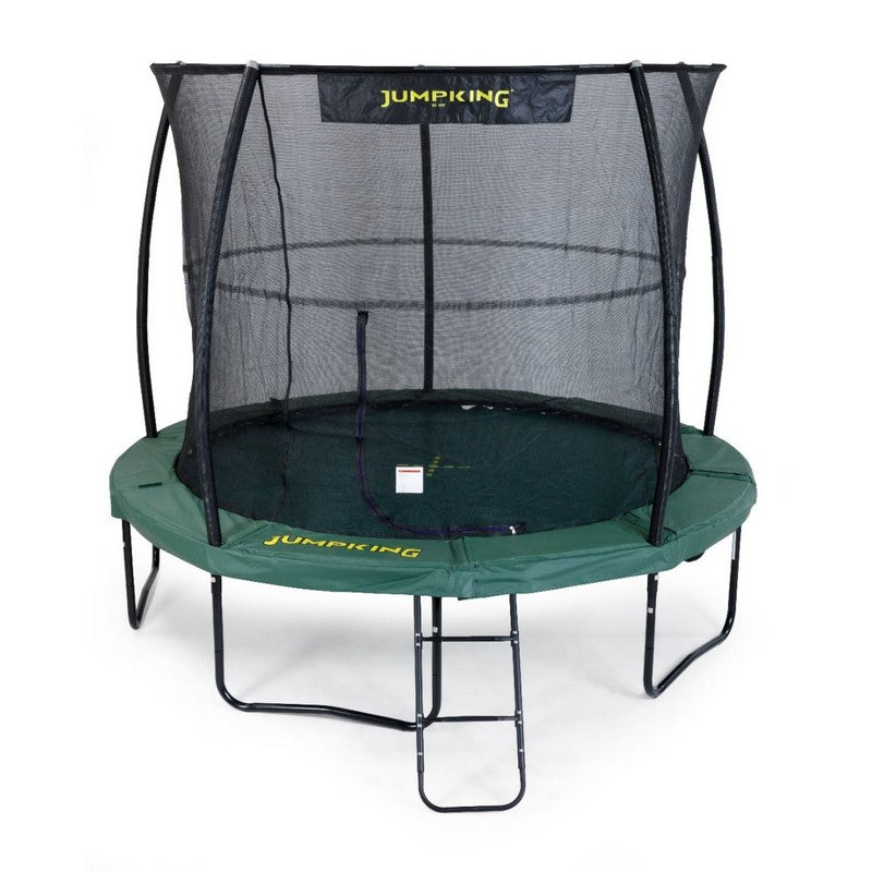 Jumpking 10 ft Round JumpPod Deluxe Trampoline