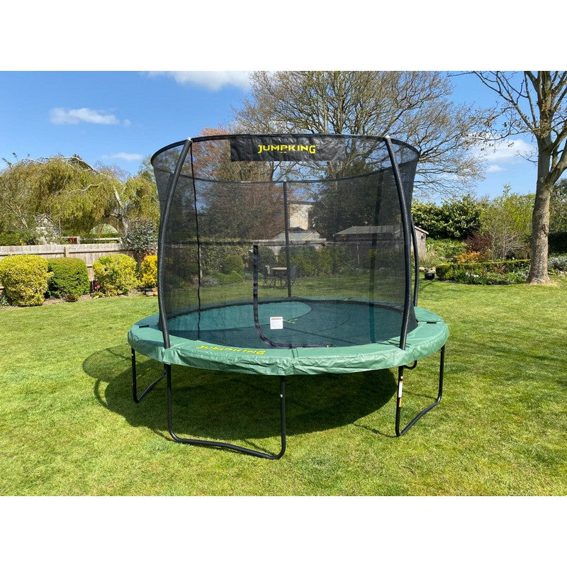 Jumpking 10 ft Round JumpPod Deluxe Trampoline