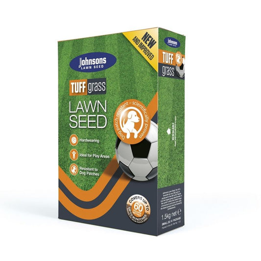 Johnsons Tuffgrass Lawn Seed 1.5kg 60sqm