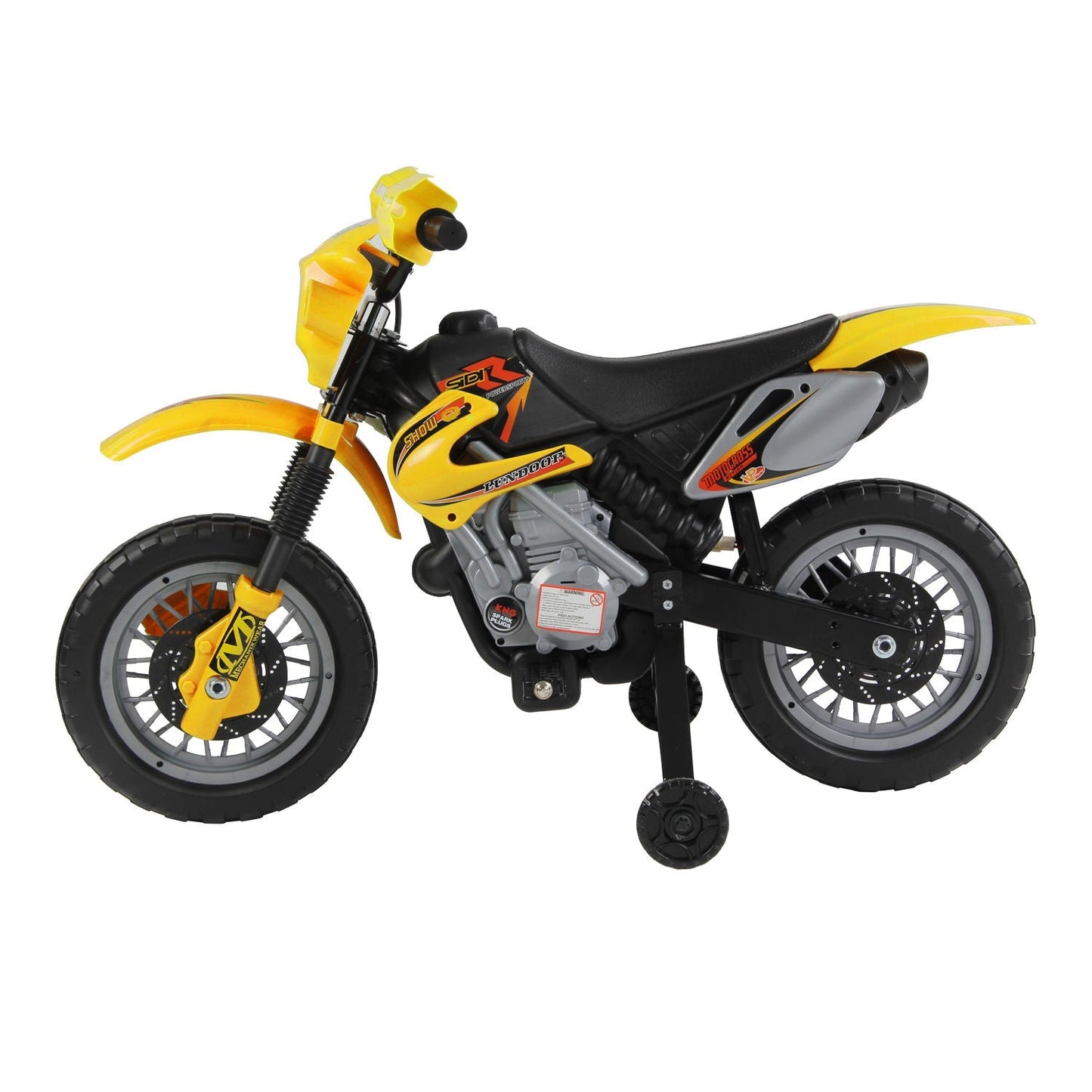 Electric Motorcycle for Kids Ride on Toys-Yellow