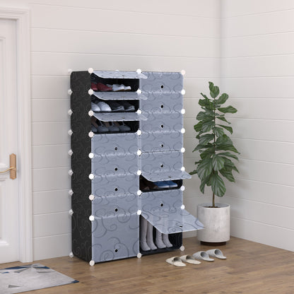 16 Cube Shoe Rack