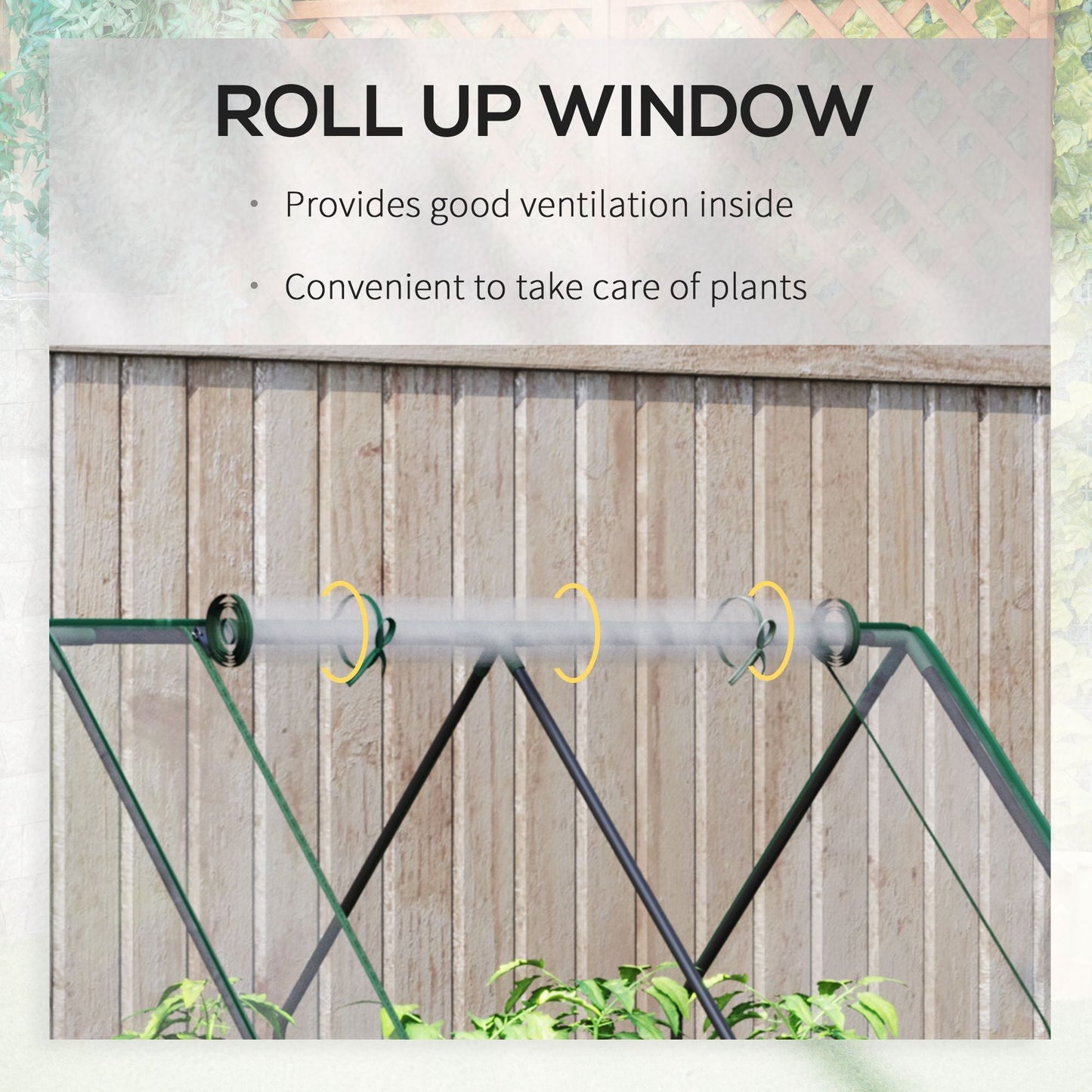 Steel Raised Garden Planter Box Kit with Greenhouse