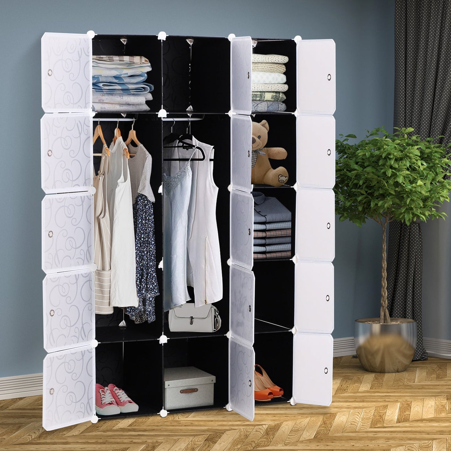 Portable Wardrobe for Bedroom