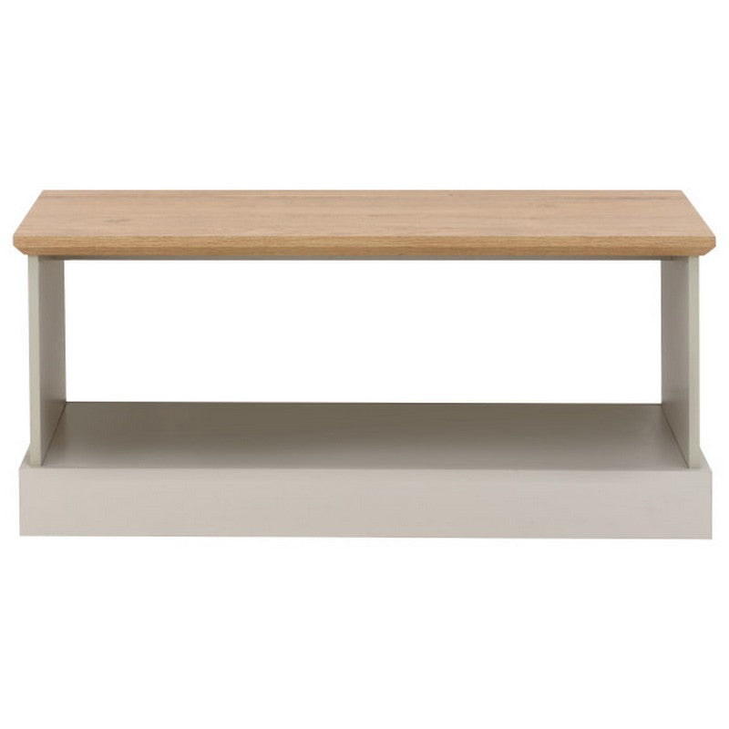 GFW Kendal Coffee Table Grey 1 Shelf