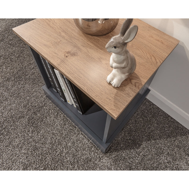 GFW Kendal Side Table Blue 1 Shelf