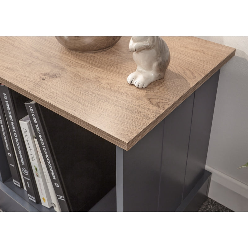 GFW Kendal Side Table Blue 1 Shelf