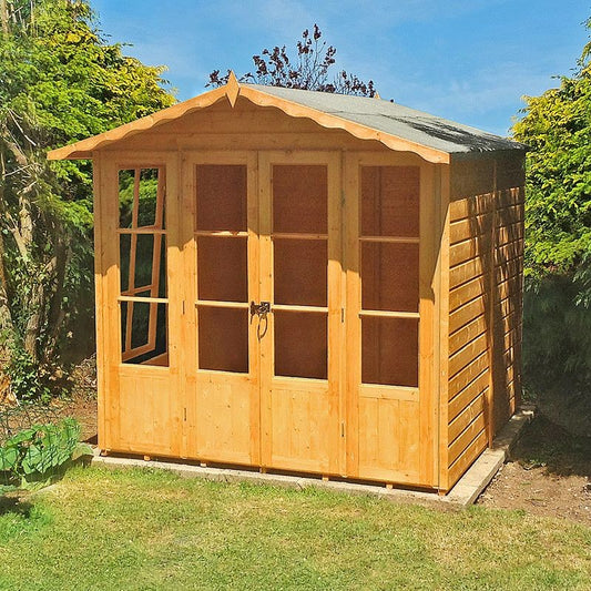 Shire Shire Kensington Shiplap Garden Summerhouse 7' x 10'