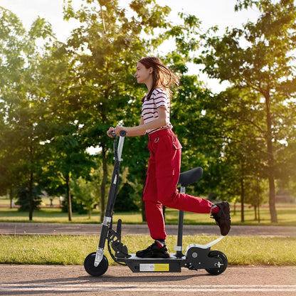 Foldable Electric Scooter for Teens Over 7 years old 12V Battery 120W-Black