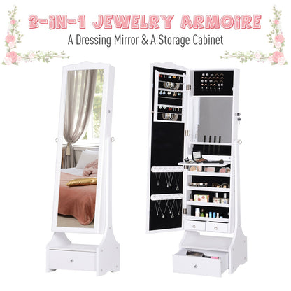 Jewellery Cabinet with led