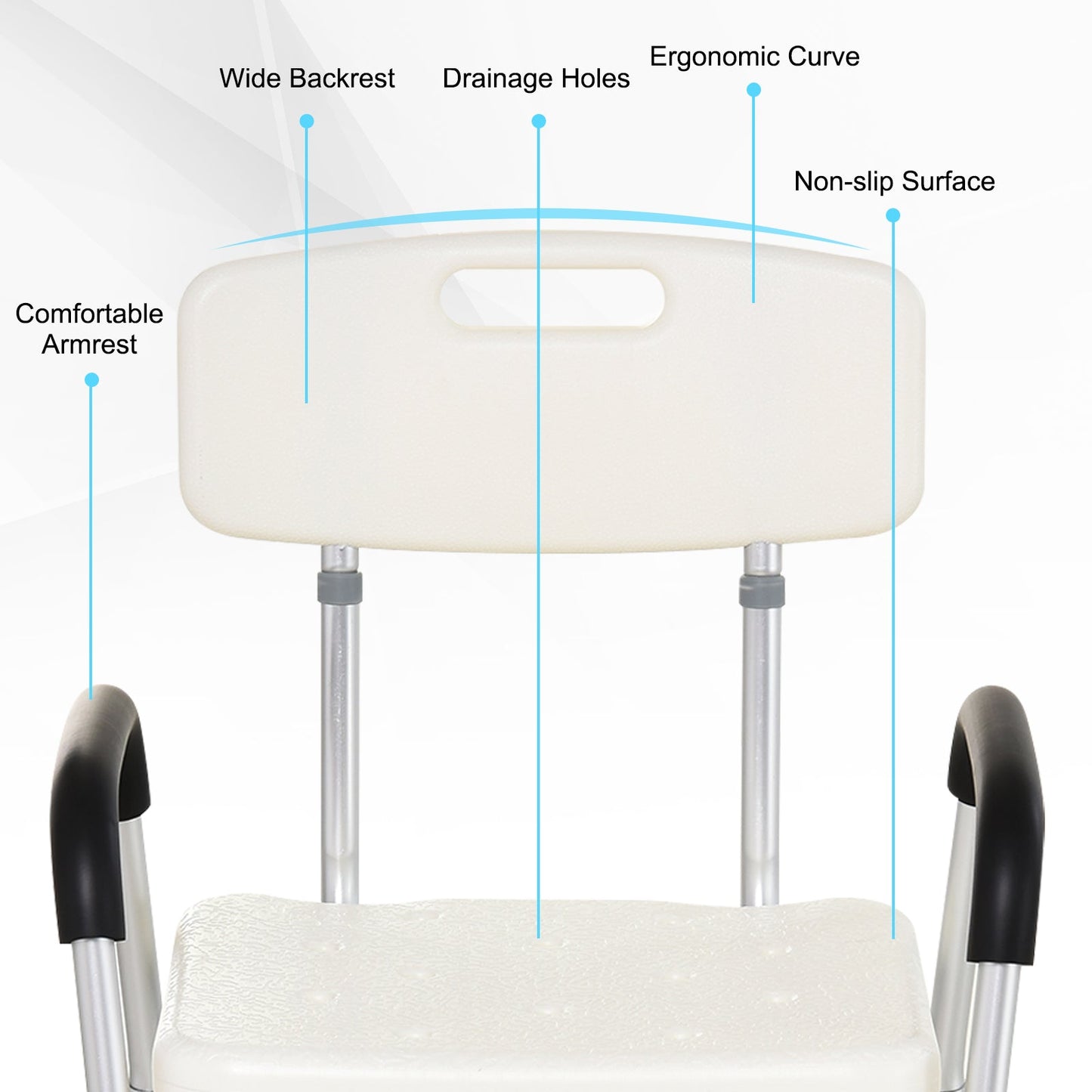 Adjustable Shower Bench