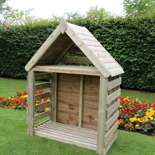 Croft Gawsworth Garden Log Store by Croft