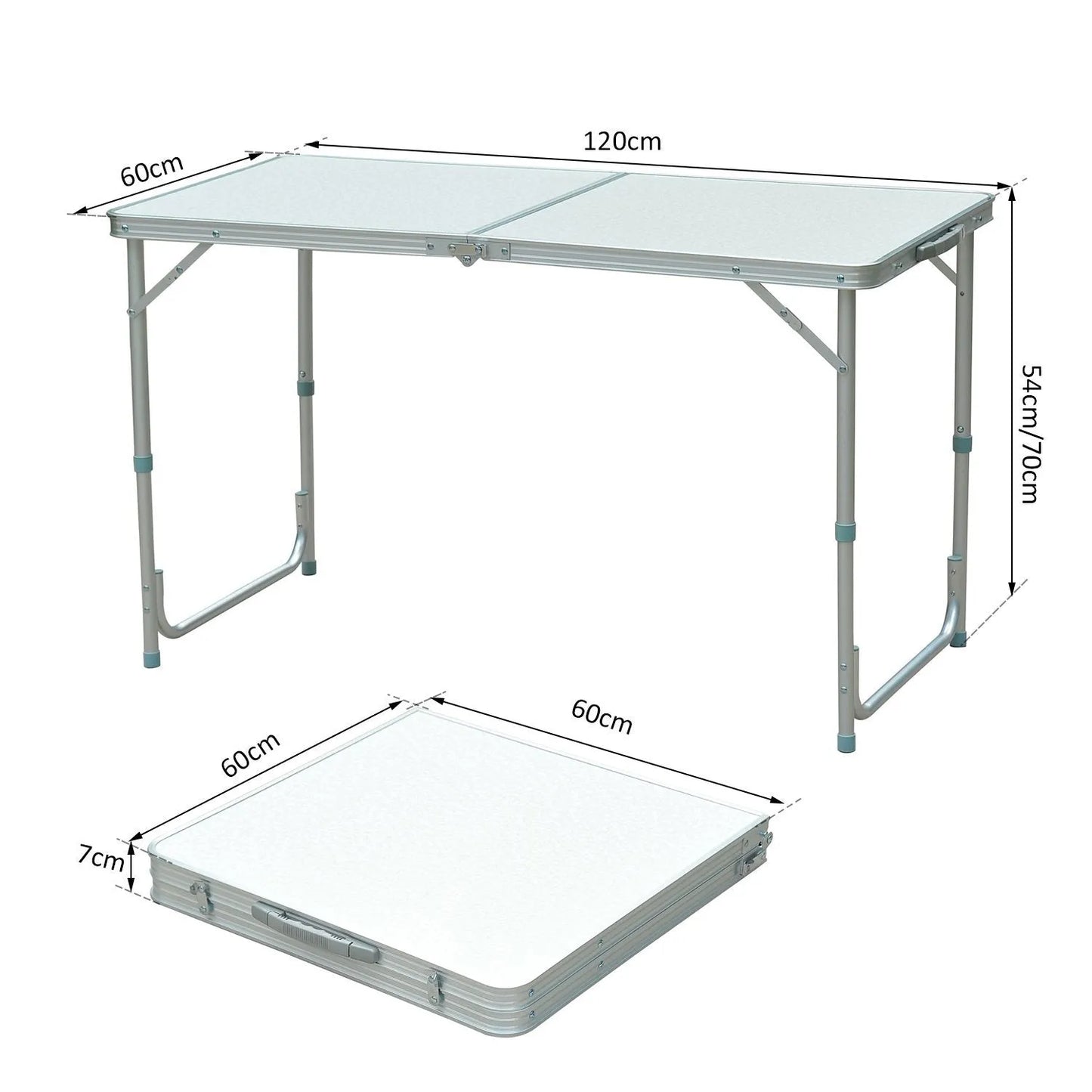 Portable Aluminum Foldable Table