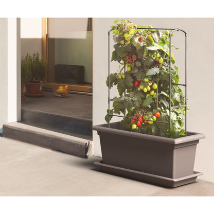 Gardenico Self-Watering Mobile Living Wall Kit - 100cm - Stone Grey