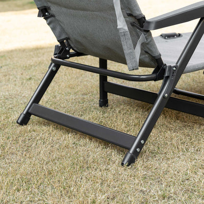 Outsunny Folding Chaise Lounge Chair