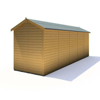 Shire Mayfield 5' 10" x 19' 6" Reverse Apex Summerhouse - Premium Dip Treated Shiplap