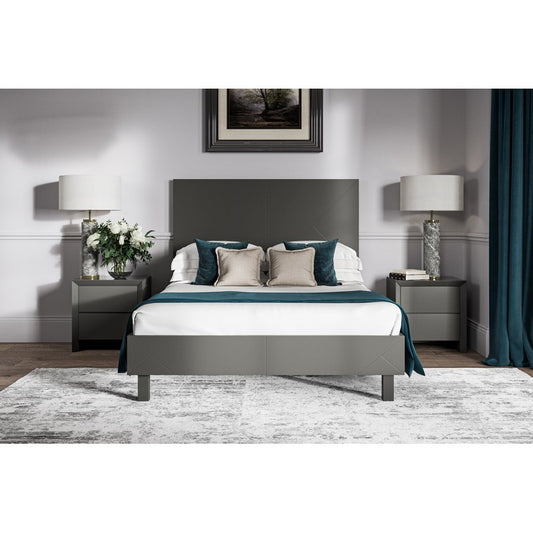 Essentials Stockbridge Small Double Bed Dark Grey