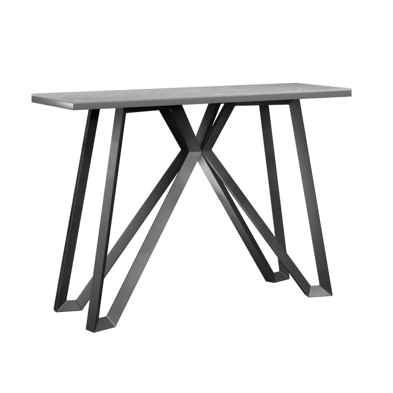 Essentials Weston Console Table Dark Grey