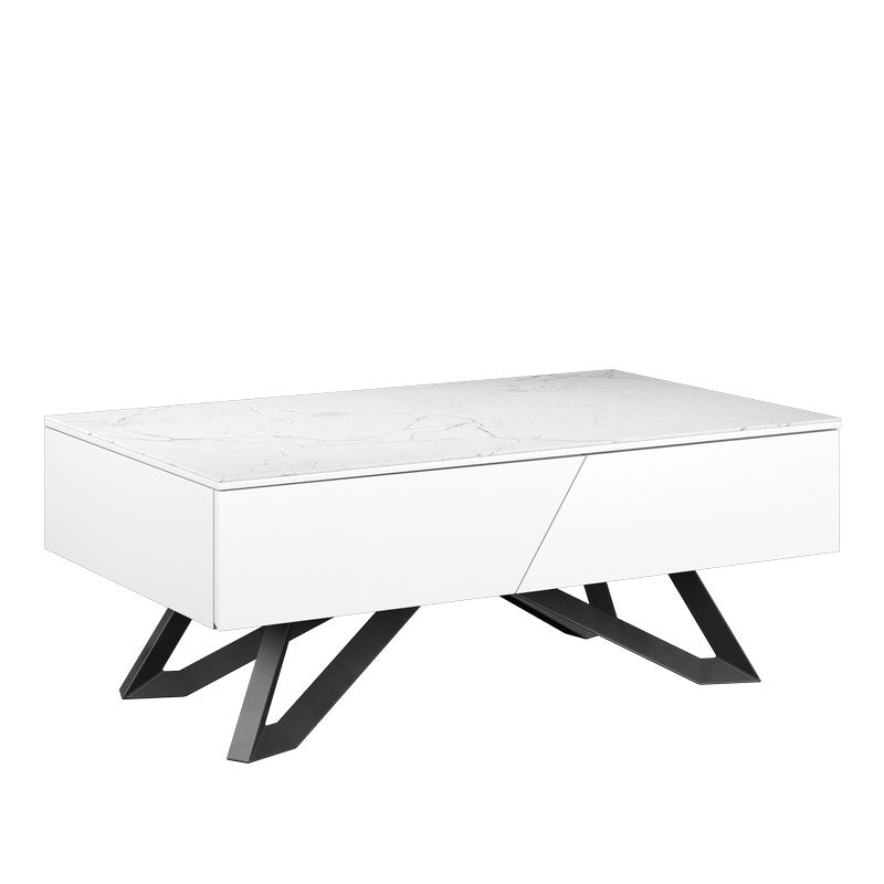 Anglian Furniture Weston Coffee Table White 1 Drawer