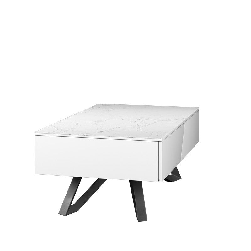 Anglian Furniture Weston Coffee Table White 1 Drawer