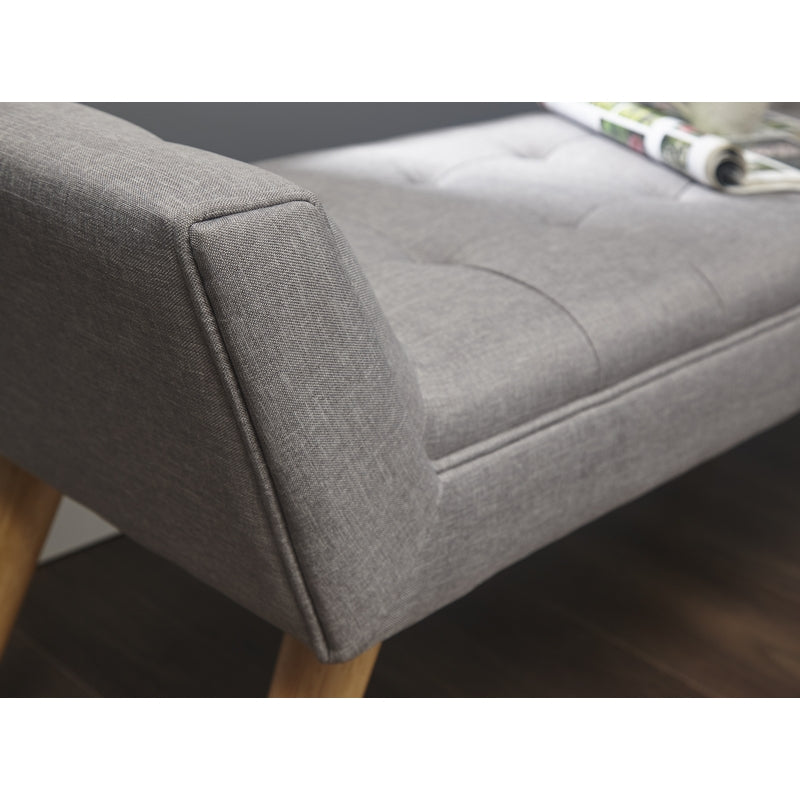 GFW Milan Window Seat Fabric Grey