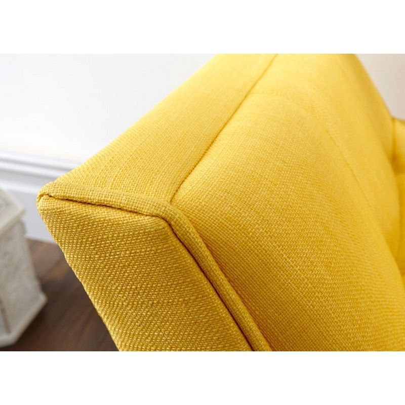 GFW Milan Window Seat Fabric Yellow