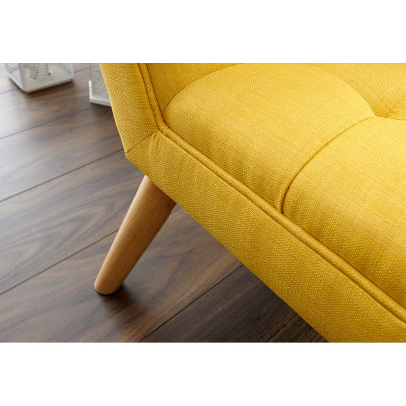 GFW Milan Window Seat Fabric Yellow