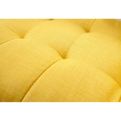 GFW Milan Window Seat Fabric Yellow