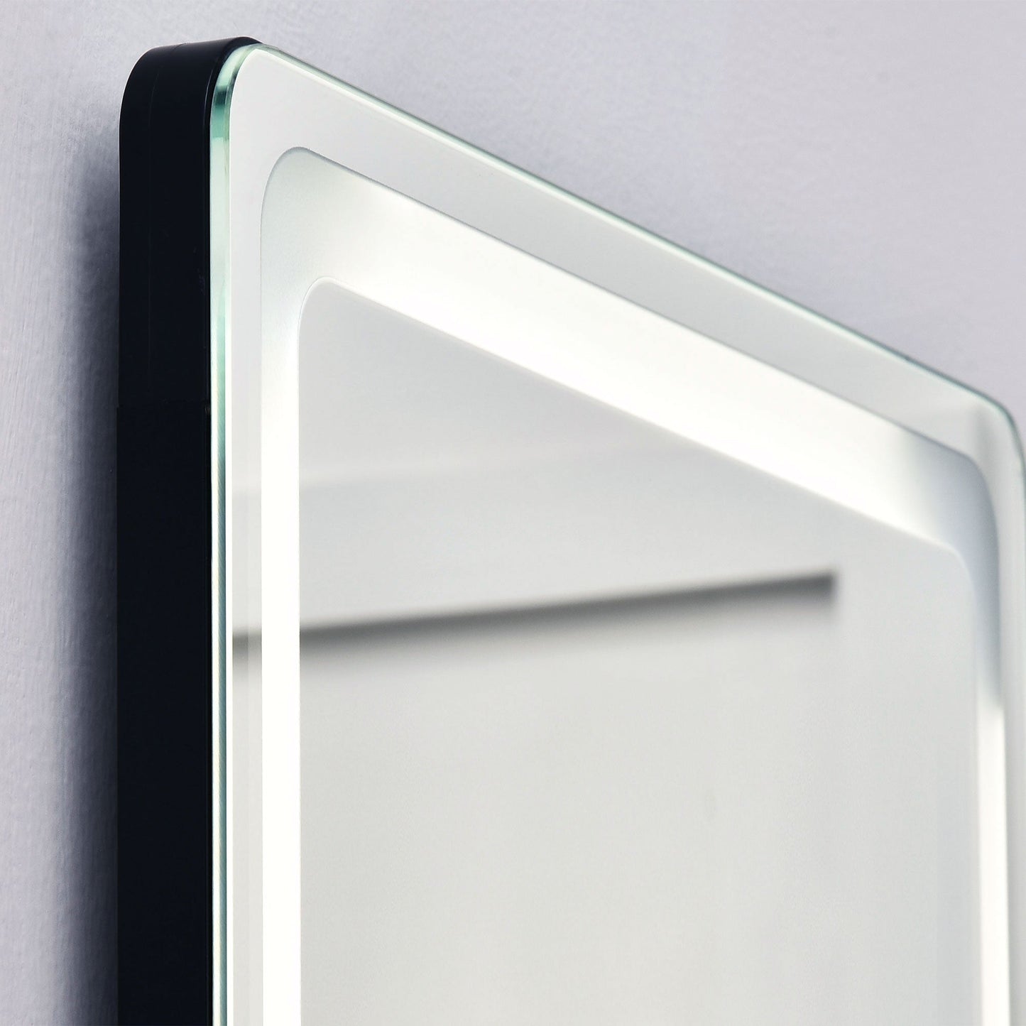 Full-Length Mirror with LED Lights and Remote Control