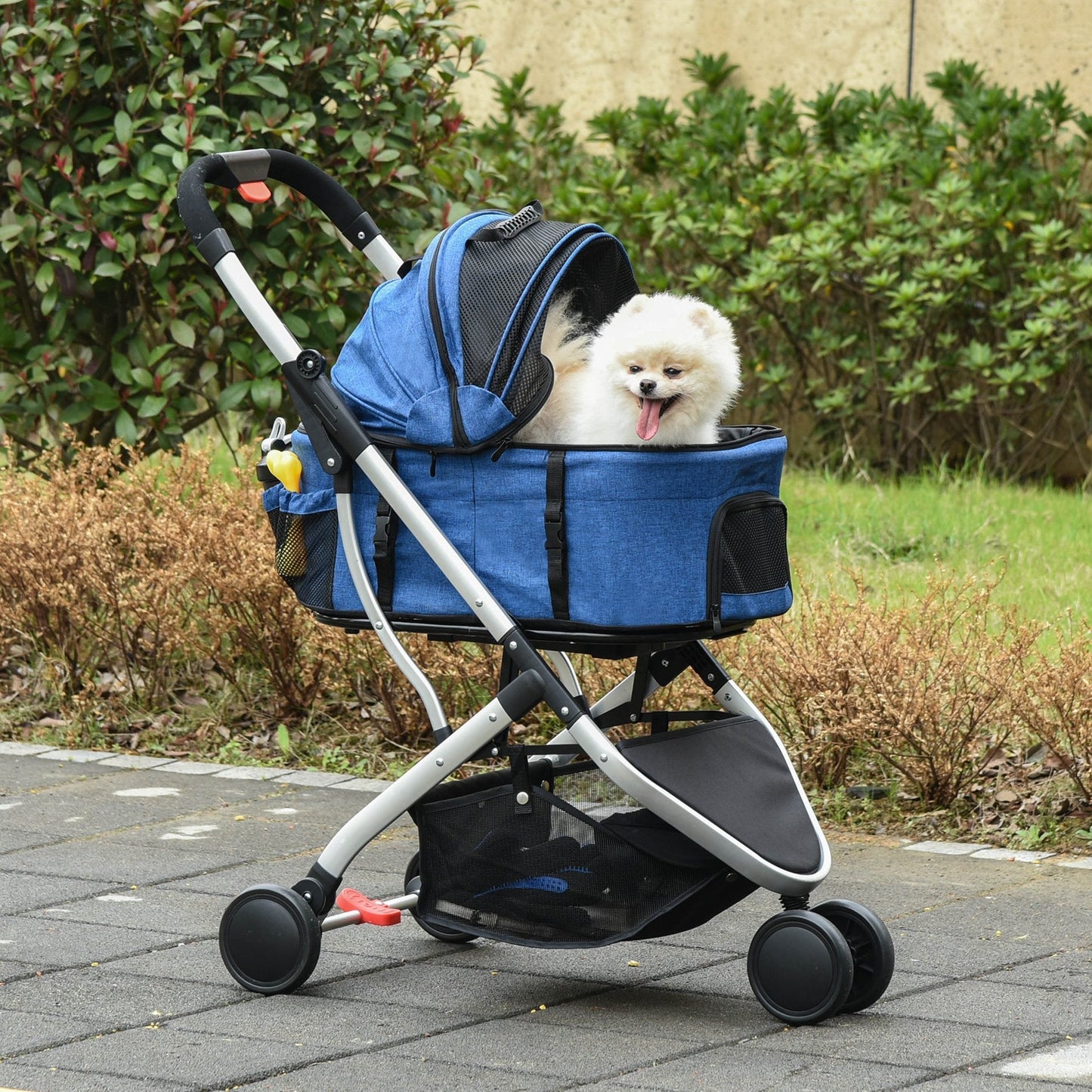 PawHut 2 In 1 Foldable Dog Stroller