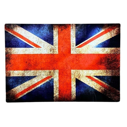 Scarthingwell Vintage Union Jack Sign Metal Wall Mounted - 41cm