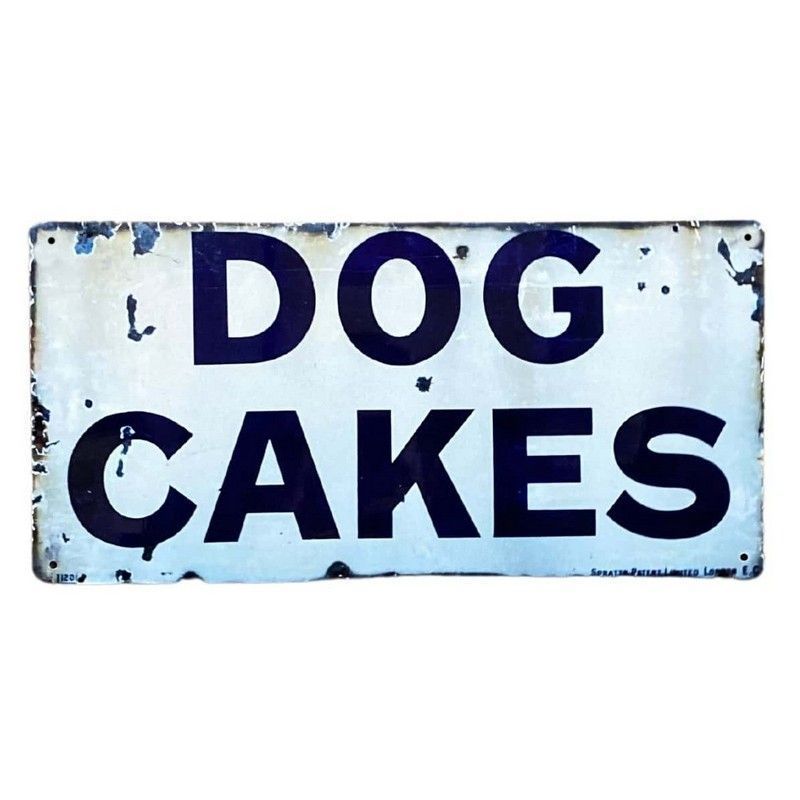 Scarthingwell Dog Cakes Sign Metal Wall Mounted - 30cm