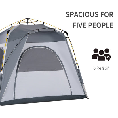 4 Person Automatic Camping Tent