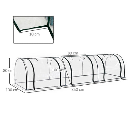 Portable Steel Frame Mini Greenhouse