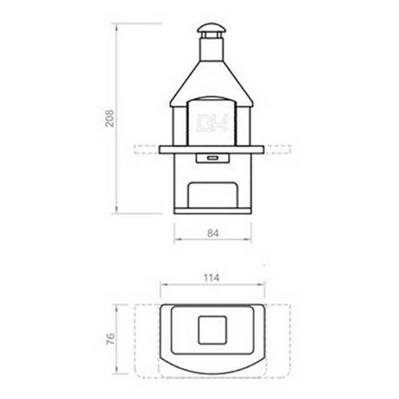 Movelar Masonry Garden Outdoor Oven by Movelar