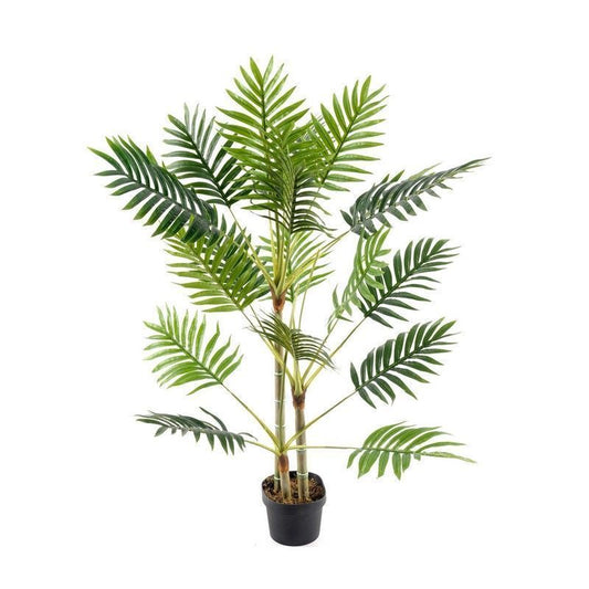 Scarthingwell Palm Tree Artificial Plant Green - 100cm