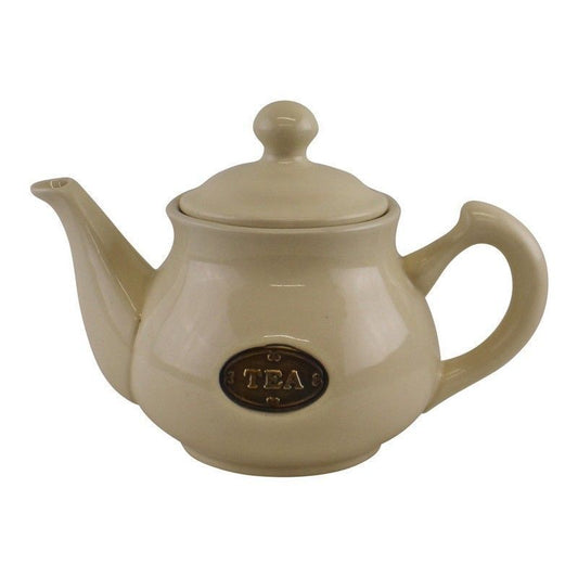 Scarthingwell Country Cottage Teapot Ceramic Cream - 24cm