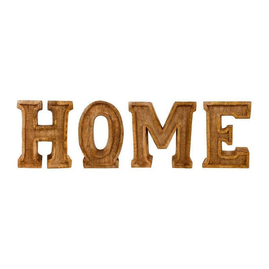 Scarthingwell Home Letters Wood with Embossed Pattern - 189cm