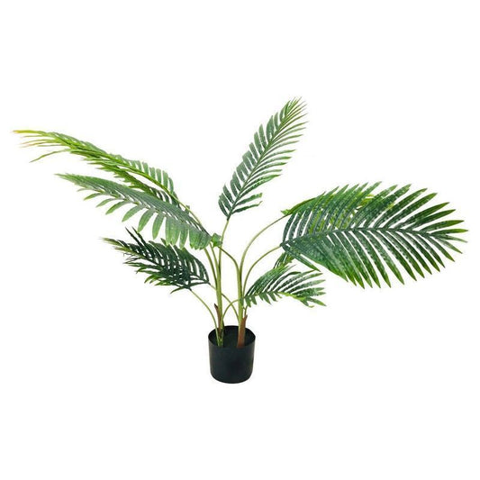 Scarthingwell Palm Tree Artificial Plant Green - 110cm