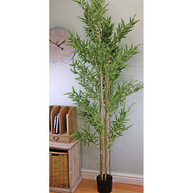 Scarthingwell Bamboo Tree Artificial Plant Green - 220cm