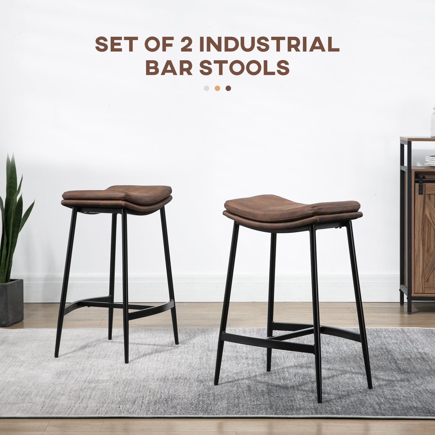 Breakfast Bar Stools Set of 2