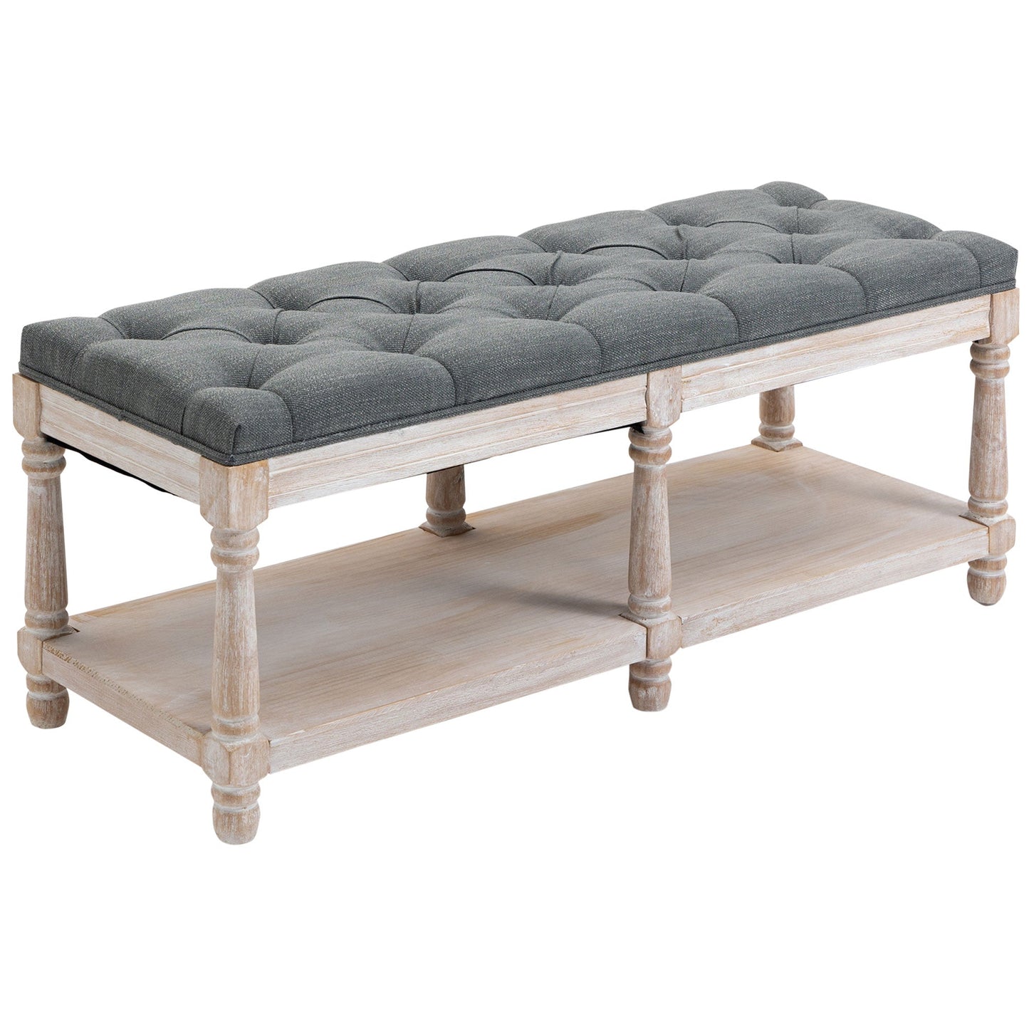 2-Tier Bed End Bench