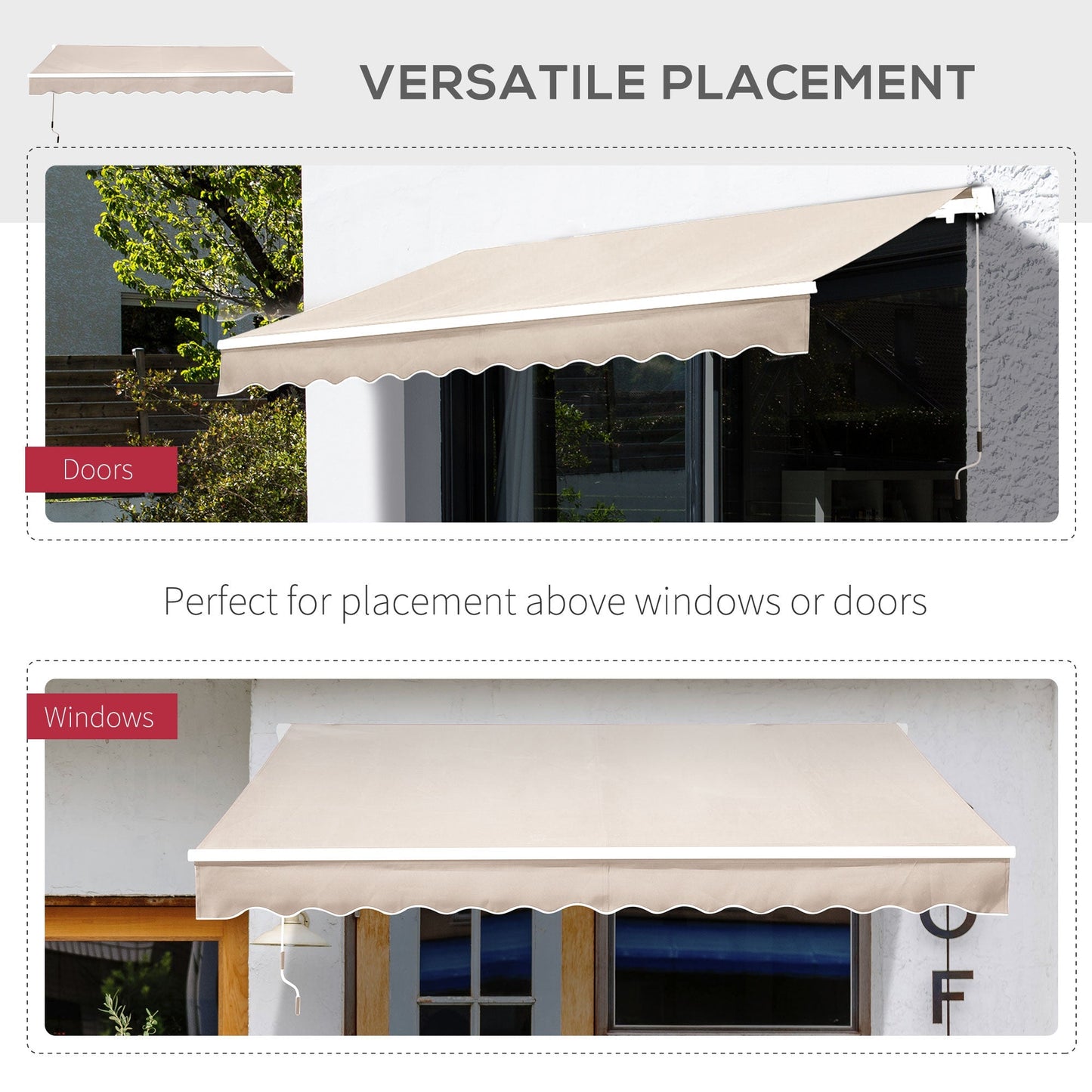 Manual Retractable Awning