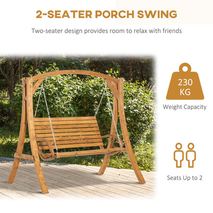 2 Seater Garden Swing Seat Swing Chair