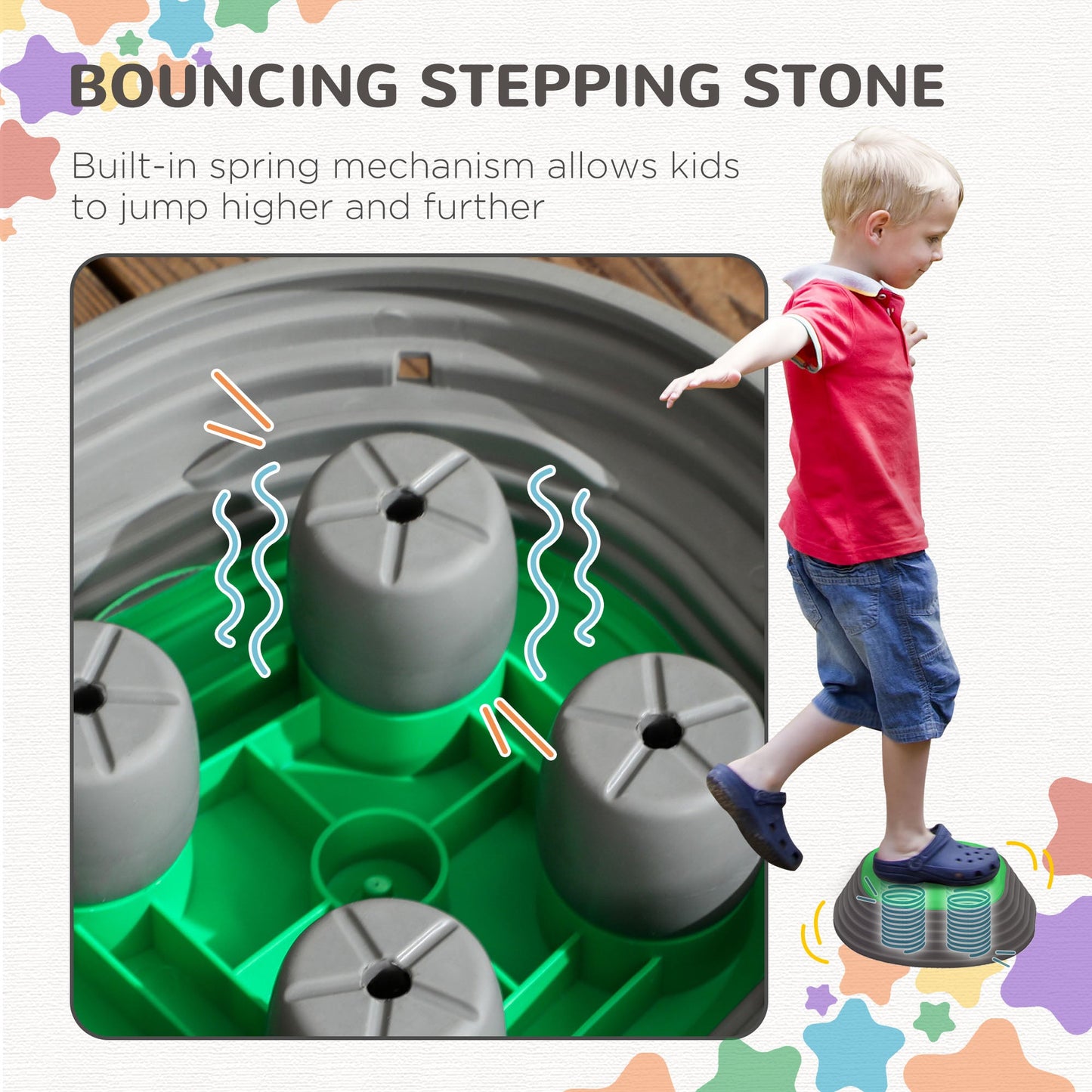 Five Piece Stepping Stones 3 To 8 Years by Zonekiz