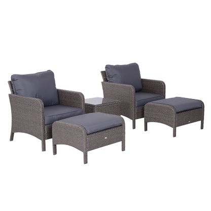 2 Seater Rattan Furniture Set